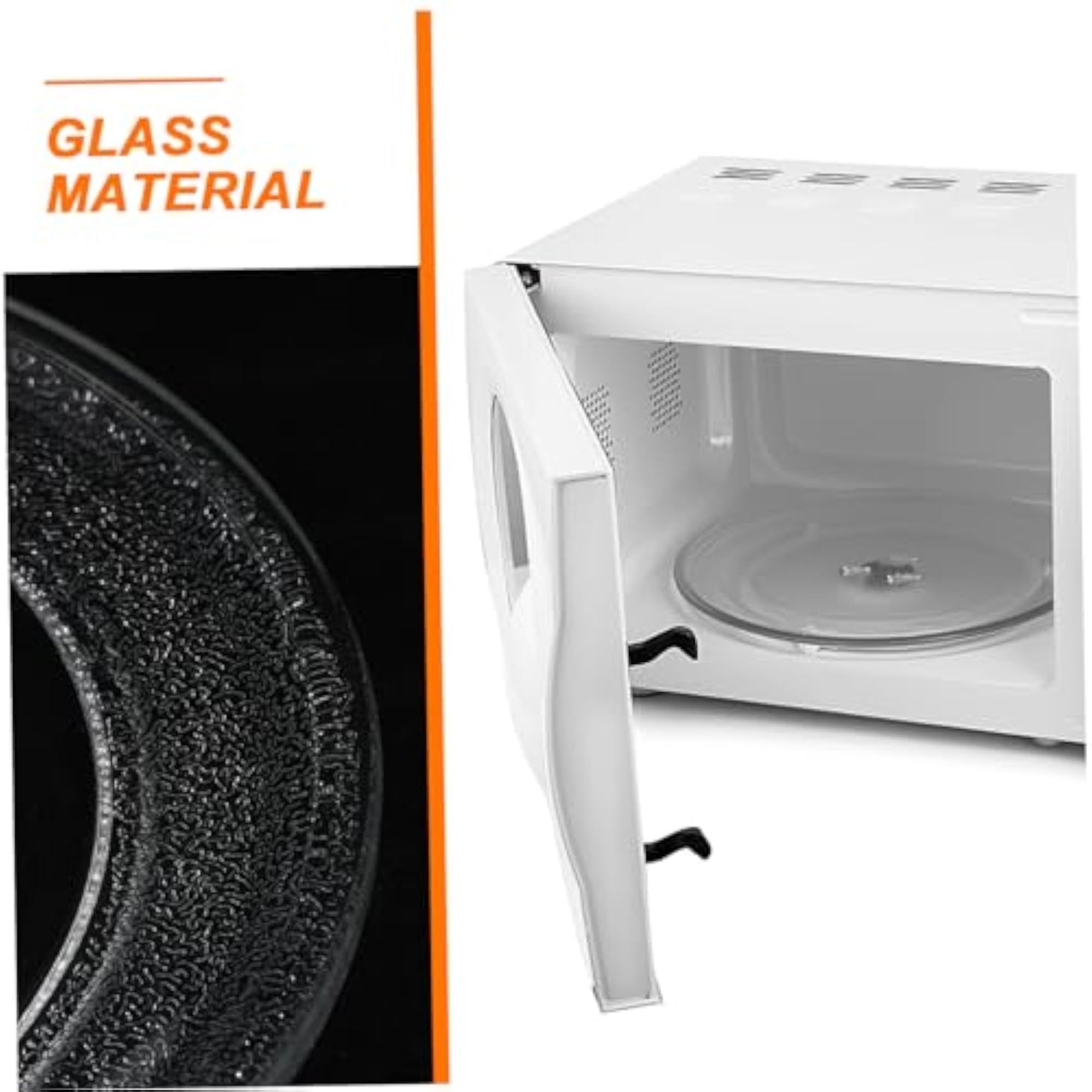 Microwave Glass Turntable Oven Plate, Easy Install