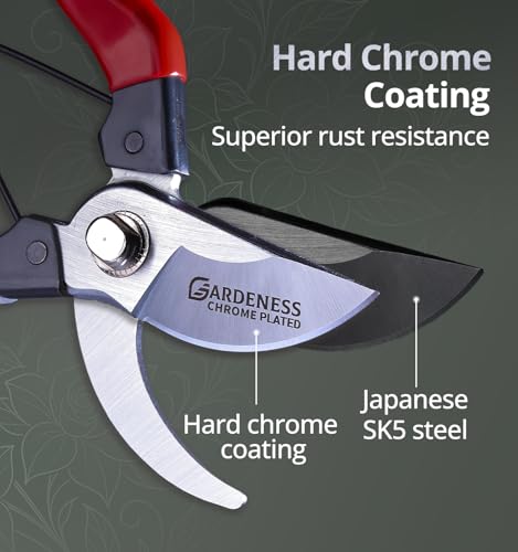 Tijeras de Podar Gardeness Pruning Shears Profesional miniatura 4