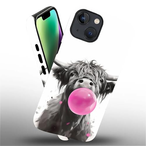 Coque iPhone 14 Plus rigide silicone antichoc protection double couche - 3
