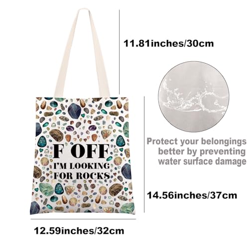 Bolso Tote Rock Collector para amantes de rocas miniatura 2