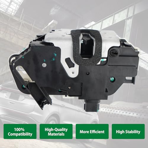 Image of Rear Left Driver Side Latch Lock Power Door Latch Actuator Compatible with Ford Explorer F-150 Mustang Taurus 2009-2019 Replace 9L3Z-5426413-A