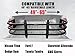 Ajustable Retractable Truck Bed Extender, Aluminum, Tailgate Extension, Drilling Needed, Fits for Toyota Tacoma, Nissan Frontier, Chevy Colorado, GMC Canyon, Ranger, Gladiator, Ridgeline (51