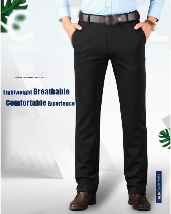 Silamone Timeless Stretch Pants, Timelessflex - Men's High Stretch Straight Fit Pant2