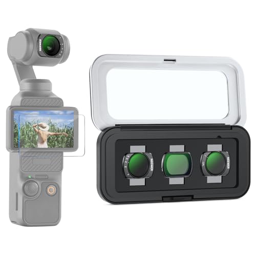 Filtres ND variables pour DJI Pocket 3 NEEWER pour sublimer vos vlogs de voyage