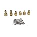 GYJSTBAJ MN82 LC79 MN82S Pro Brass Car Shell Raise The Column Heighten Bracket for 1/12 Modified Big Wheel Special Upgrade Parts