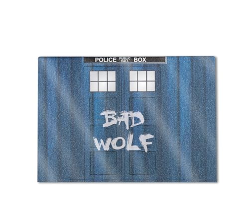 Image of Glossy Glitter Gaming Skin Compatible with HP Envy x360 16 inch (2023) - Time Lord Box - Premium 3M Vinyl Protective Wrap Decal Cover - Easy to Apply | Crafted in The USA by MightySkins