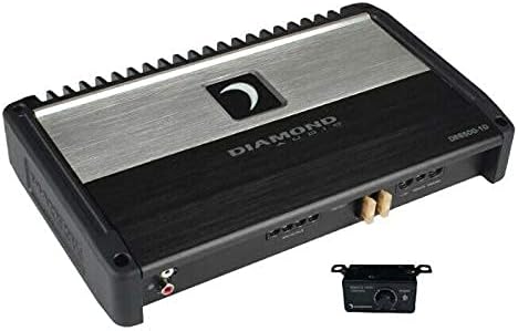 Diamond Audio DES500.1D 500W RMS Elite Series Monoblock Class-D Car Amplifier + Free LAB Sticker (Renewed)