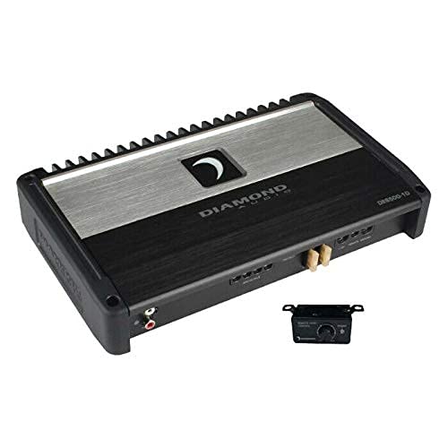 Diamond Audio DES500.1D 500W RMS Elite Series Monoblock Class-D Car Amplifier + Free LAB Sticker (Renewed)