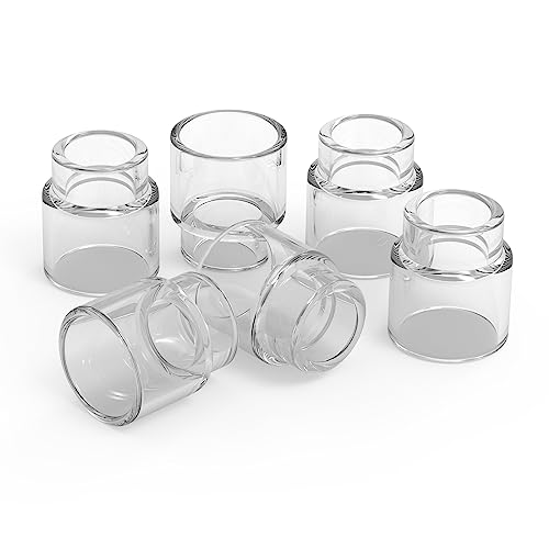 TOOLIOM Kit de acessórios de tocha de soldagem TIG, 71 peças, copo de vidro, copo de cerâmica, kit d