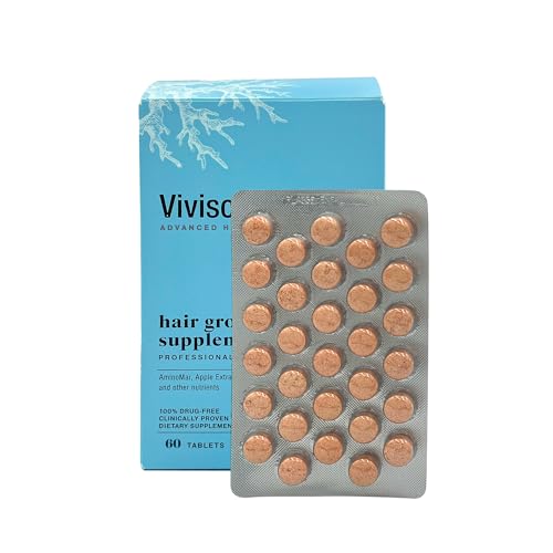 Professional Hair Growth Supplement - 60 Tablets - For Thicker - Fuller Hair Advanced Supplement