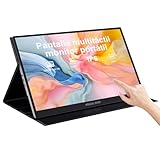 Monitor Portátil Táctil de 17,3", Pantalla IPS 1080P, USB-C y HDMI Plug & Play, con Soporte VESA, Funda Protectora y Altavoces Duales, Pantalla Externa para Portátil, PC, Teléfono y Consolas de Videoj