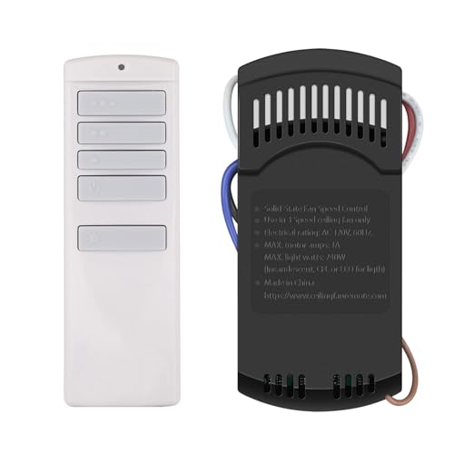 Image of Universal Ceiling Fan Remote Control Kit Replacement for Harbor Breeze