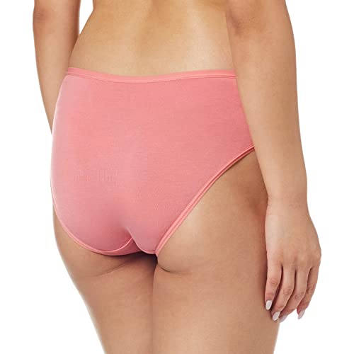 Image of Jockey 1807 Women's High Coverage Micro Modal Elastane Stretch Mid Waist Hipster with Ultrasoft Exposed Waistband