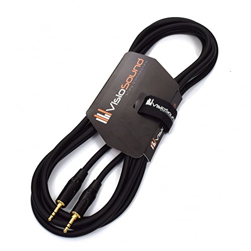 Cable de audio TRS 3.5mm de 3 metros para conectar el ordenador a los altavoces del salón