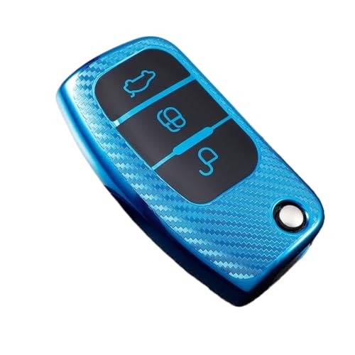Funda llave para Focus 2 MK2 Ecosport y Fiesta protector rojo para el llavero del día a día 5