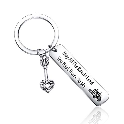 Truck Driver Sleutelhanger Dochter Sleutelhanger Zoon Gift Vriendje Sleutelhanger Valentijnsdag Gift Vriendin Gift Vader Sleutelhanger Beste Vriend Sleutelhanger Vrouw Gift Bestie Gift Mom Geschenken