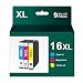 Produktbild 16XL Druckerpatronen Kompatibel für Epson 16XL Multipack für Epson Workforce WF-2750 WF-2760 WF-2660 WF-2650 WF-2630 WF-2540 WF-2530 WF-2510 (9er-Pack3 Cyan,3 Magenta,3 Gelb)