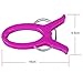 Beach Towel Clips, ECROCY Jumbo Towel Clips for Chairs on Cruise, 8 Pack Large Clips Clamps,Clothes Pegs,Beach Towel Holder to Keep Your Towel from Blowing Away,Heavy Duty and in Bright Colors