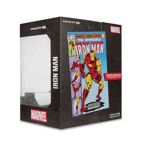 McFarlane Toys - Marvel Iron Man 1:10th Scale Posed Figure with Scene (The Invincible Iron Man #126) by McFarlane Toys - Image 8