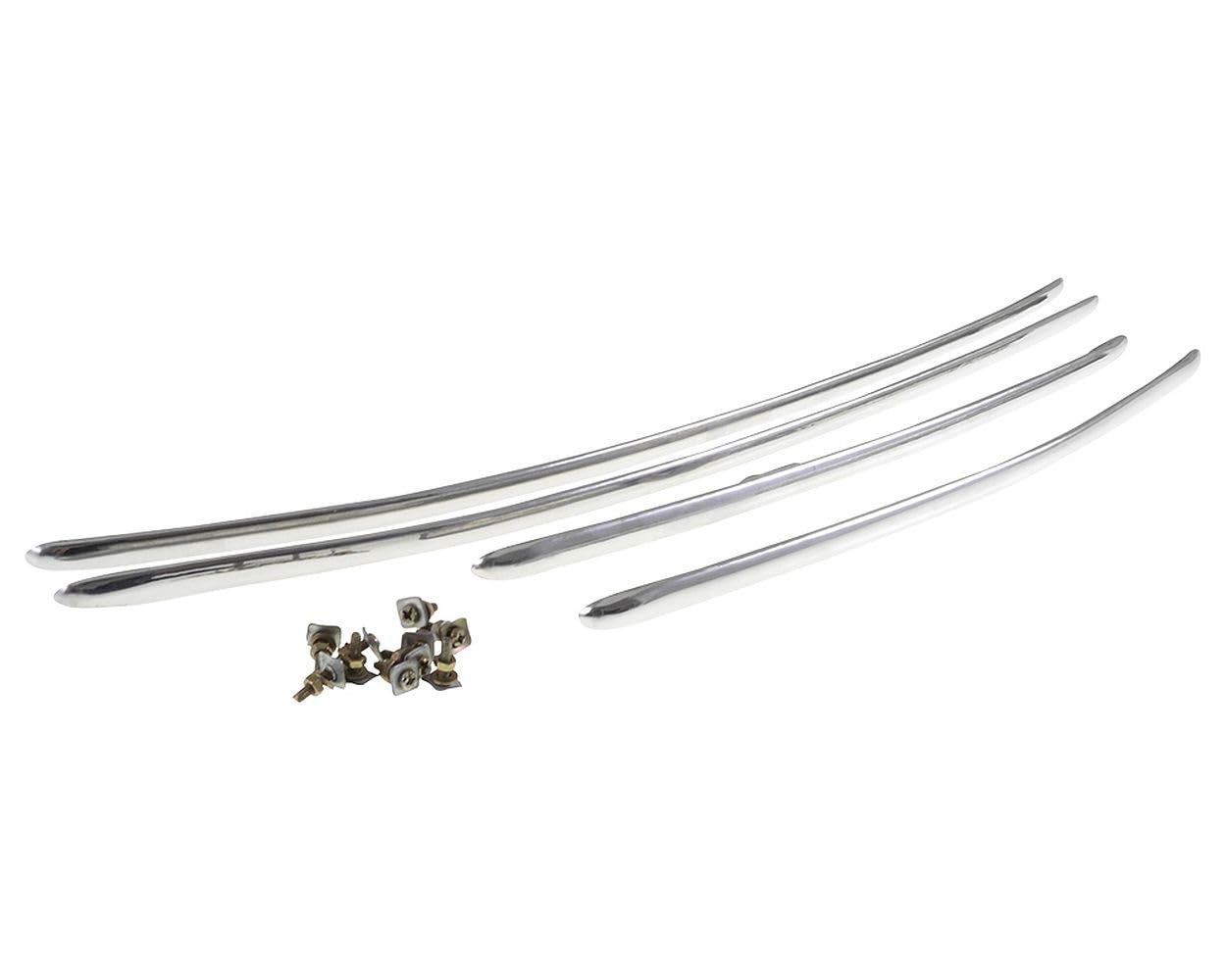2EXTREME Zierleisten grau kompatibel mit Vespa Sprint 150 GT GTR Super125-150 VNC VBC SS180