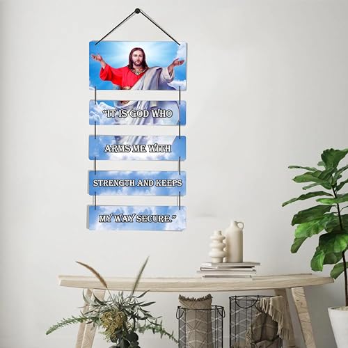 Image of EXPLEASIA Decorative Wall Hanging Wooden Art Decoration Item for Home Office Living Room Decoration Items Home Decor Gifts Wall Art Wall Decoration Gift items (My Way Secure)