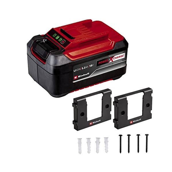 Original Einhell 18V 4-6 Ah Multi Ah Power X-Change Plus (18V Akku, universell verwendbar für alle PXC-Geräte…