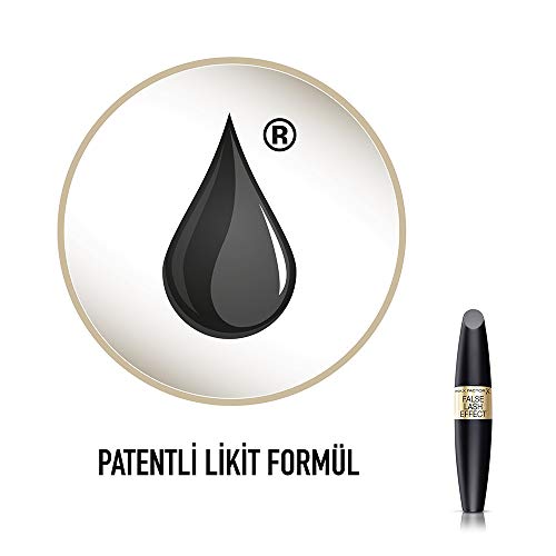 Max Factor False Lash Effect Volumnising Mascara, Black Brown, 13.1ml - Image 5