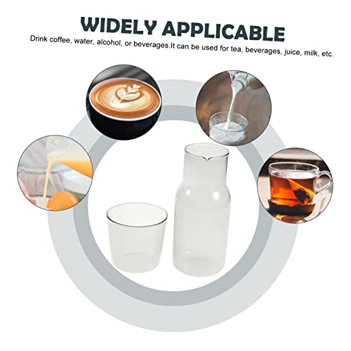 Vaso de vidrio moderno para bebida 1 ml marca VINTORKY miniatura 4