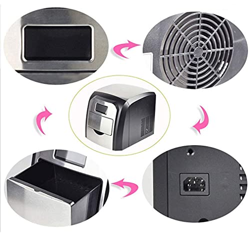 Máquina automática para hacer hielo portátil de encimera miniatura 5
