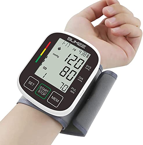 Wrist Blood Pressure Monitor,Accurate Automatic Digital Bp Machine,With Irregular Heartbeat Detector, 198 Readings Memory Function And Large Lcd Display,Include Carrying Case And 2Aaa Batteries-Black #TOP7