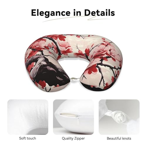 Almohada de memoria ergonómica para viaje cuello miniatura 2