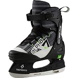 Tecnopro Unisex-Kinder Alpha Soft Boy Feldhockeyschuhe, Grau (Grau/Schwarz/Lime 900), 37 EU