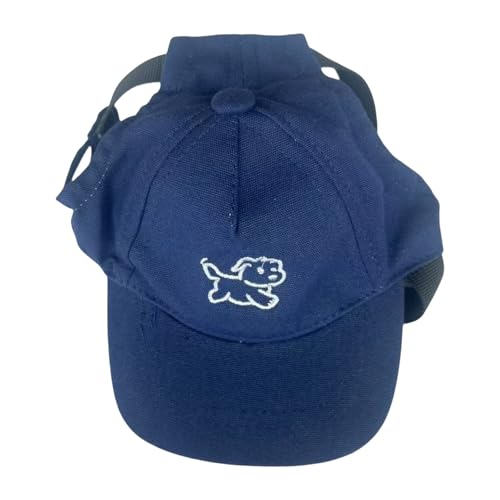 ファッションペットサンバイザー帽子軽量調節可能なアウトドアスポーツ屋外活動用軽量犬野球帽子