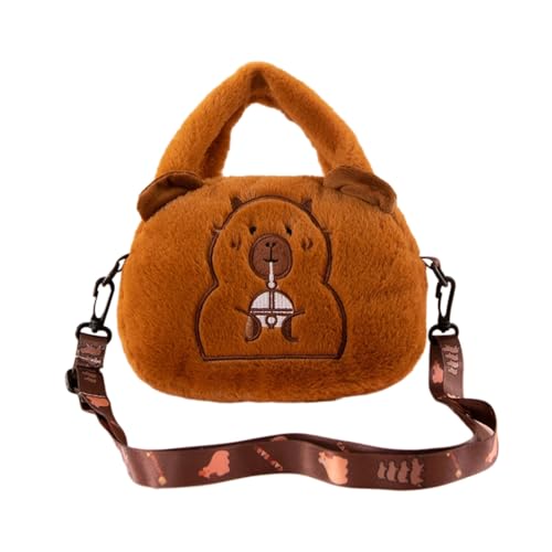 Capybara Expressive Cute Plush Bag Kawaii Crossbody Handbag for Adults Purse Ita Bag
