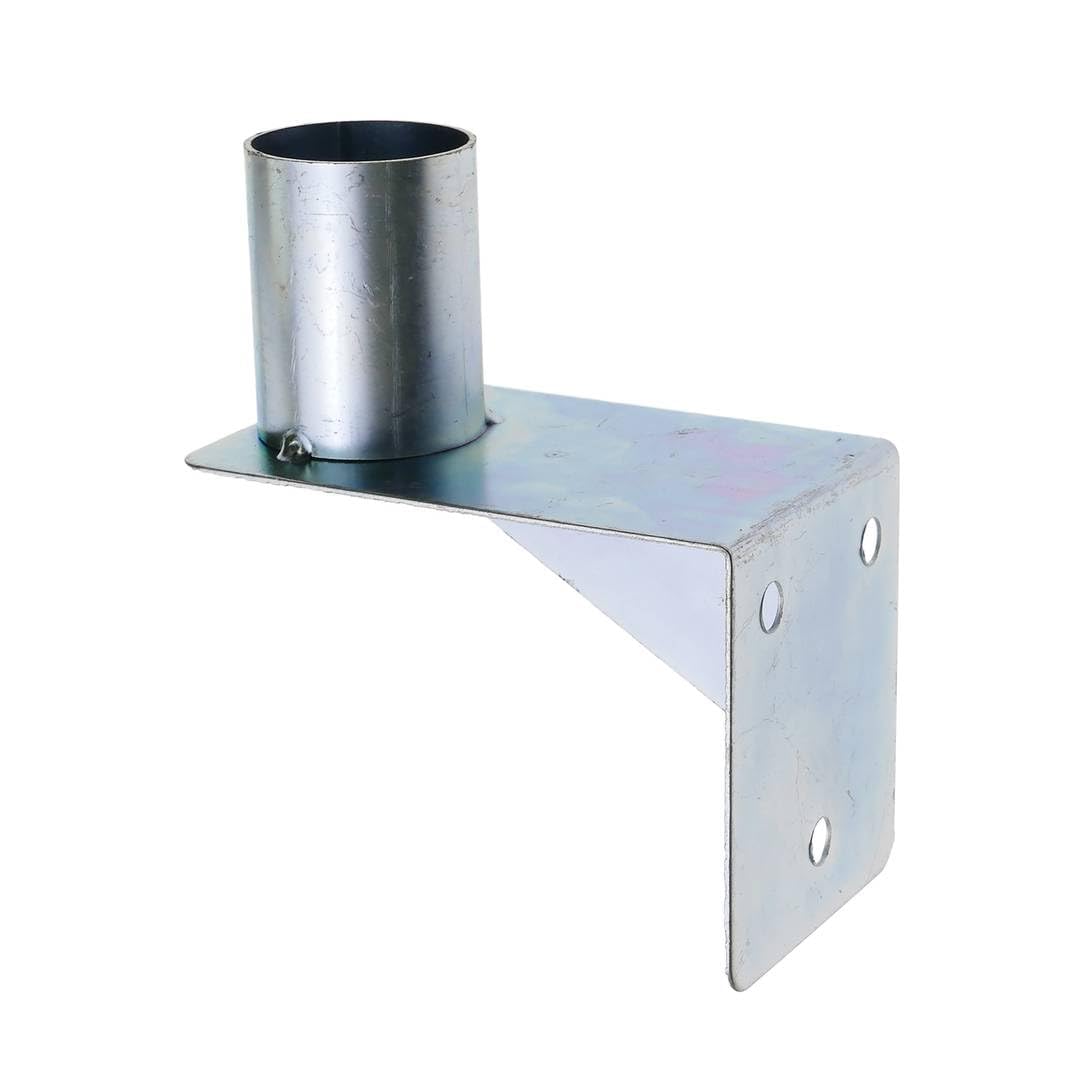 Berry Soporte de pared para espejos convexos de seguridad de 80 cm, soporte de metal resistente, fácil instalación para montaje de espejo de tráfico y seguridad
