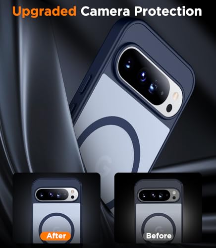 Coque Google Pixel 10 Pro XL aimantée anti-rayure mince bleu SPIDERCASE - 6