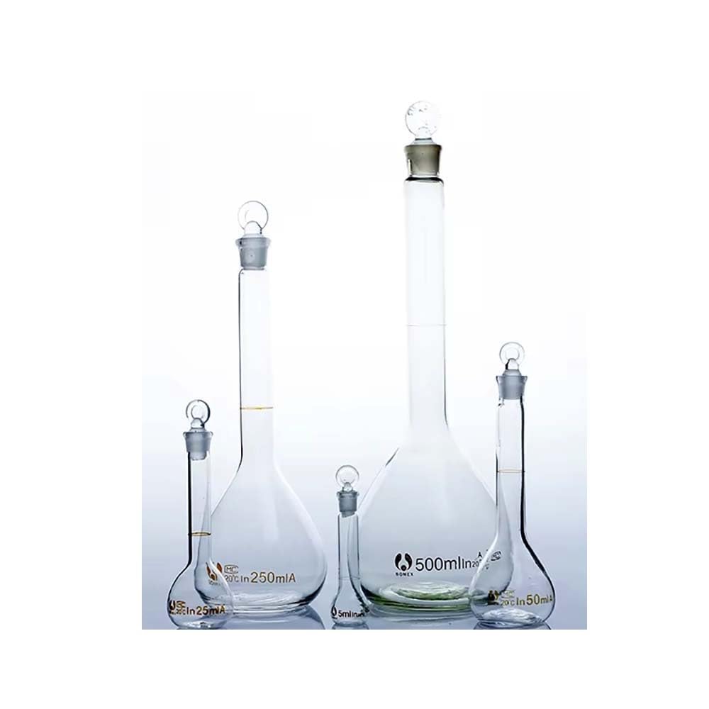 Messkolben Aus Transparentem Borosilikatglas Der Klasse A Mit Stopfen – G3.3 Laborglaswaren (5/10/25/50/100/200/250/500/1000/2000ml) – Hohe Präzision For Lösungsherstellung Und Verdünnung(2000ml)