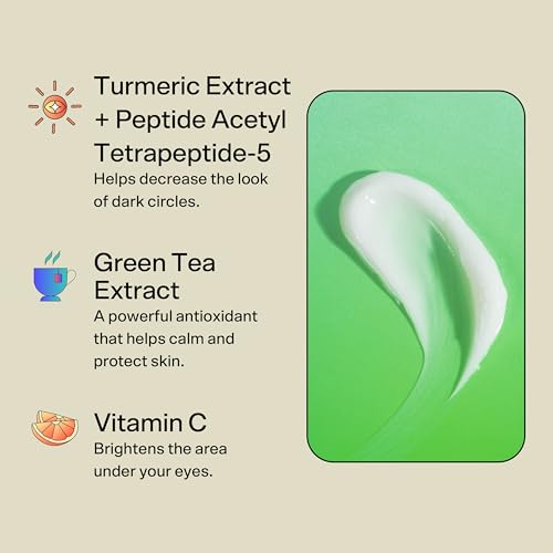 Bubble 108005 Skincare Morning Rays Brightening Eye Cream - Vitamin C Under Eye Cream For Dark Circles & Puffiness - Enriched With Green Tea Extract To Calm thumb #3