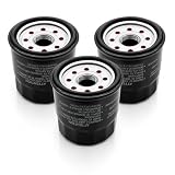 3 Pack 16097-0008 Oil Filter Replacement for Kawasaki 16097-0007 16097-0004 16097-0011, Compatible