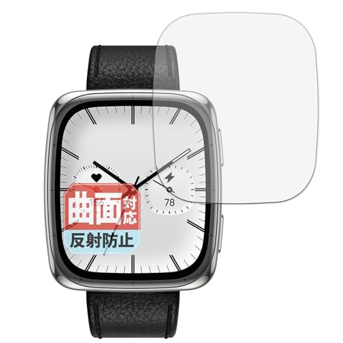Leipsden �t�B���� Amazfit Active 2 Square (2���Z�b�g) �Ή� �ی�t�B���� �ȖʑΉ� TPU ���˒ጸ �h�w�� ���C���f�� ���{��