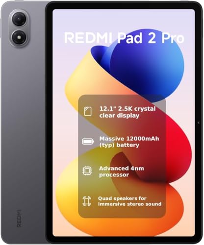 Xiaomi redmi PAD 2 PRO 6+ wifi 12.1 gray - vue 2