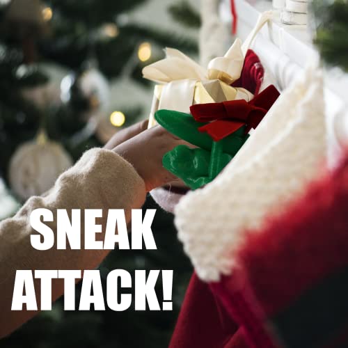 The Missile Toad - Decoração de Natal engraçada | Alternativa de decoração de visco de piada para a