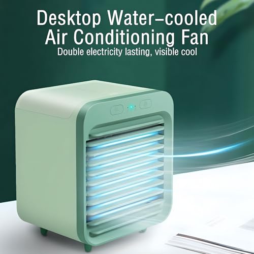 Climatiseur portable de camping et chambre mini refroidisseur d'air USB vert