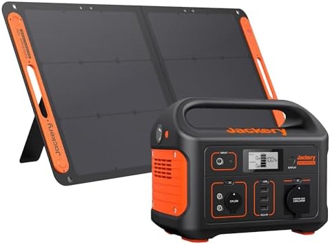 Jackery Explorer 500 Generador Portátil con 100W Panel Solar, 518...