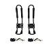 AA Products J-Bar Rack for Kayak Carrier Canoe Boat Paddle Board Surfboard Roof Top Mount on Car SUV Truck Crossbar with 16 Ft Ratchet Lashing Straps