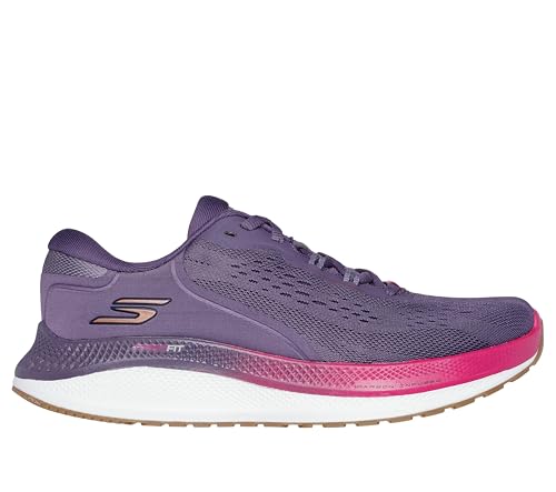 Skechers Donne Go Run Persistence 2 Scarpe da Corsa Sneaker Neutral Purple/Trim - Lilla 37