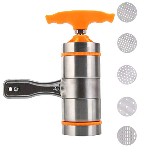 Máquina de fazer macarrão Cabilock portátil operada manualmente em aço inoxidável para fettuccine fr