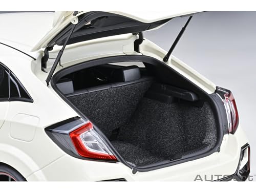 Modelo Auto 2021 Civic Type R (FK8) 1/18 Blanco miniatura 6