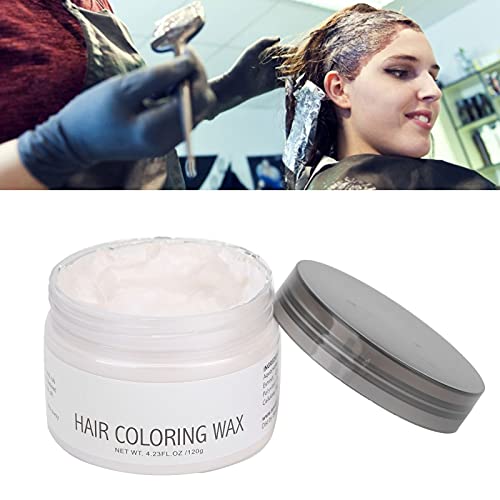Tintura para cabelo cera temporária tinta para cabelo cera instantânea cera de cabelo natural creme