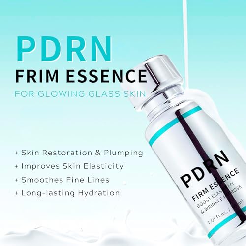 PDRN 100 Essence, PDRN Serum Korean, Intensive Glow Serum for Face Glass Skin, Smooth Fine Lines, Boost Elasticity, Skin Restoration & Plumping, Hydrating & Moisturizing, 30ml - Image 3